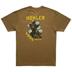 Howler Brothers Men's Pocket Crew Neck Pull Over Ivy Green T-Shirt Size Large